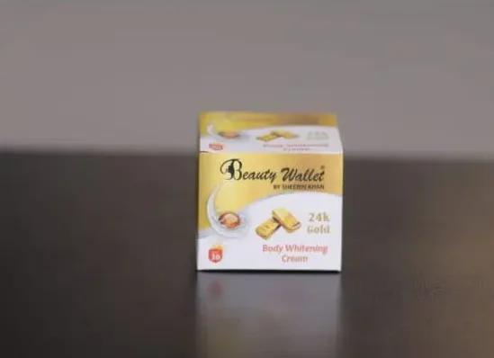 BEAUTY WALLET DOUBLE WHITENING GOLD  BEAUTY CREAM ( PACK OF 6 PCS CREAMS)