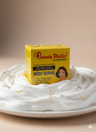 BEAUTY WALLET BODY WHITENING SCRUB