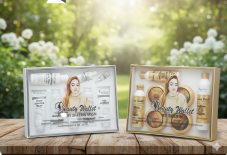 BEAUTY WALLET MEGA DEAL FOR SALON GE 2 BEST FACIAL KITS IN 16000( 1.GOLD FACIAL 2. WHITENING FACIAL AHA BHA SERIES )