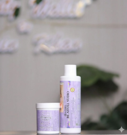 BEAUTY WALLET LAVENDER WHITENING POLISH FOR SENSITIVE SKIN