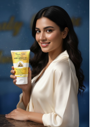 BEAUTY WALLET AGE MIRACLE FACE WASH({FOR NORMAL TO DRY SKIN )